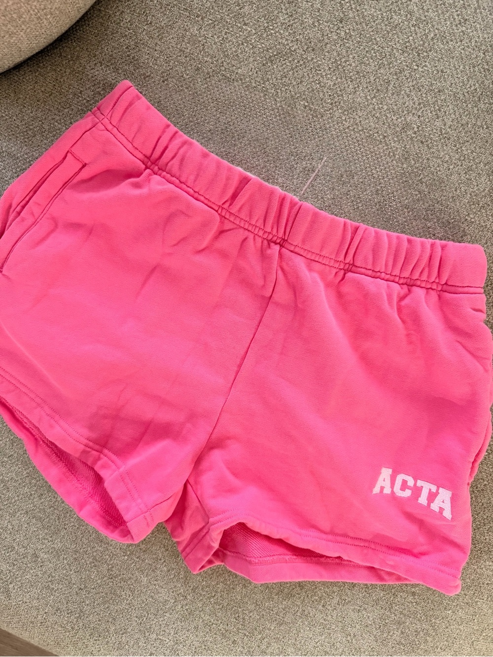 ACTA Women's Athletic Shorts in Hot Pink